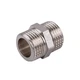 Ніпель 1/2″ЗЗ нікельований під прокладку NN332G OPTIMUM - изображение 1