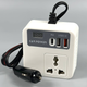 Автомобільний інвертор 12V–220V від прикурювача (USB, Type-C, LED дисплей) - зображення 1
