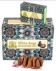 Namaste india white sage ароматические конусы для дымного водопад,аромаконусы жидкий дым,благовония - изображение 1