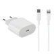 Мережевий Зарядний Пристрій Apple PD 20W iPhone 14 Pro Max 1:1 Бiлий - зображення 1