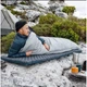 Матрац туристичний надувний одномісний Naturehike CNH22DZ018, надлегкий, 183x64x7 см, зелений, для туризму із мішком для надування - изображение 3