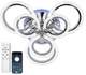 Люстра светодиодная потолочная LUMINARIA LILY RGB 90W 7R CHROME/ICE (6951712319116) - изображение 1