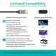 Адаптер-перехідник USB Type-C на DP Choetech HUB-H11-GY-V2 - зображення 4