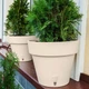 Горшок с автополивом Santino LATINA 5,6 л. канва-крем (lat56cgry) - изображение 5