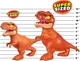 Фігурка Moose Goo Jit Zu Jurassic World Supagoo T. Rex Великий гуджитсу динозавр Тірекс - изображение 2