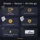 Криптогаманець CoolWallet Go набір з 2 карток Code Meta (CWGOCM) - изображение 3