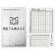 Мнемонічний планшет Lapua Seed phrase keeper for MetaMask 12 BIP39 слів + 6pin цифр 1шт (LSPKM) - изображение 1