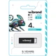 USB флеш накопитель Wibrand 4GB Chameleon Black USB 2.0 - изображение 2