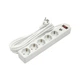 Сетевой фильтр питания PowerPlant 5м, 5 розеток, USB 2.1A - изображение 1