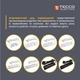 Сетевой удлинитель TECCO 3м 3 поста black - изображение 6