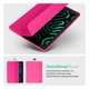 Чехол для планшета Armorstandart Smart Fold Pen Apple iPad Air 11 (2024) Rose Red (ARM78122) - изображение 6