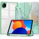 Чохол для планшета BeCover Soft Edge TPU Xiaomi Redmi Pad SE 8.7" Green Marble - зображення 1