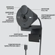 Веб-камера Logitech Brio 305 FHD for Business Graphite - изображение 10