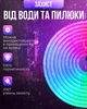 Светодиодная LED лента-шланг (неон) RGB-IC USB 5 м с управлением через Bluetooth, пульт ДУ - изображение 3