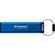 USB флеш накопитель Kingston 32GB IronKey Keypad 200 AES-256 Encrypted Blue USB 3.2 - изображение 5