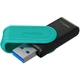 USB флеш накопитель Kingston 128GB DataTraveler Exodia S Black/Turquoise USB 3.2 - изображение 2