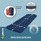Каремат Klymit Static V Sleeping Pads темно-синий - изображение 3