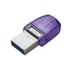 USB флеш накопитель Kingston 128GB DataTraveler microDuo 3C USB 3.2/Type C - изображение 2