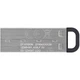 USB флеш накопичувач Kingston 256GB DT Kyson Silver/Black USB 3.2 - зображення 3