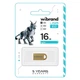 USB флеш накопитель Wibrand 16GB lynx Gold USB 2.0 - изображение 2