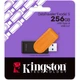 USB флеш накопичувач Kingston 256GB DataTraveler Exodia S Black/Orange USB 3.2 - зображення 4