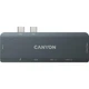 Порт-реплікатор Canyon 1*Type C PD100W+2*HDMI+1*USB3.0+1*USB2.0+1*SD+1*TF - зображення 2