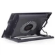Подставка для ноутбука Gembird до 17", 1x150 mm fan, black - изображение 3
