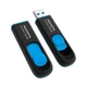 USB флеш накопитель ADATA 256GB UV128 Black/Blue USB 3.2 - изображение 3