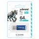 USB флеш накопитель Wibrand 64GB Cougar Blue USB 2.0 - изображение 2