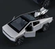 Модель Tesla Cybertruck з квадроциклом Cyberquad 1:36 Сріблястий (0641) - зображення 3