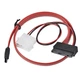 Кабель для передачи данных Molex+SATA to MicroSATA 0.25m Cablexpert - изображение 1