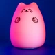 Детский Ночник LED силиконовый светильник Котик Пакунок Малюка - изображение 8