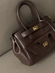 Сумка жіноча Bel Air Tote Bag — Premium коричневе золото середній Баленсіага - зображення 2