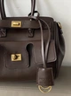 Сумка жіноча Bel Air Tote Bag — Premium коричневе золото середній Баленсіага - зображення 3