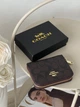 Гаманець жіночий Coach коричневий міні - зображення 2