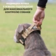 Тактический широкий ошейник с ручкой для собак BullyBillows Combat Collar Handle 5 cm L: 50 мм, ОШ 45-66 см Зеленый - изображение 6