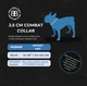 Тактический ошейник для щенков и мини собак BullyBillows Combat Collar Handle 2.5 cm XS-M: 25 мм, ОШ 34-46 см Черный - изображение 5