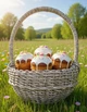 Корзина из ротанга - изображение 1