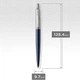 Ручка кулькова Parker JOTTER 17 Royal Blue CT BP (16 332) - изображение 3