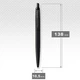 Ручка кулькова Parker JOTTER 17 XL Monochrome Black BT BP блістер (12 436) - изображение 3