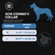Біотановий бойовий широкий нашийник для собак BullyBillows Billowthane Combat Collar 5 cm L: 50 мм, ОШ 45-68 см Золотий - зображення 5