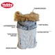 Теплое пальто для собак со съемным капюшоном Bleda Dog Coat Hood Nobby Серый 26 см - изображение 3