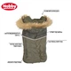 Теплое пальто для собак со съемным капюшоном Bleda Dog Coat Hood Nobby Зеленый 26 см - изображение 3