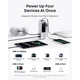 Батарея универсальная Anker 25000mAh, 165W, PD/3/0, QC/3/0, Built-In Double USB-C Cables, silver (A1695H41) - изображение 6