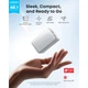 Батарея универсальная Anker Nano 10000mAh, 45W, Built-In USB-C Cable, white (A1638H21) - изображение 6