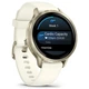 Смарт-годинник Garmin Venu 4 41mm Lunar Gold with Bone Silicone Band (010-03013-00) - изображение 3
