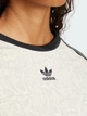 Футболка хлопковая короткая женская Adidas Originals Snake Baby Tee JI8407 2XL Wonder White/Multicolor (4067905535378) - изображение 5