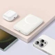 Power bank Hoco J141 10000 mAh с быстрой зарядкой PD20W, беспроводной зарядкой 15W MagSafe Beige - изображение 5