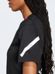 Футболка хлопковая женская Adidas W Z.N.E. Tee JJ4778 S Black/White (4067887577083) - изображение 4