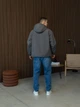 Чоловіча весняна демісезонна куртка M.A.D.I.S.S темно-сірий 3XL - изображение 9
